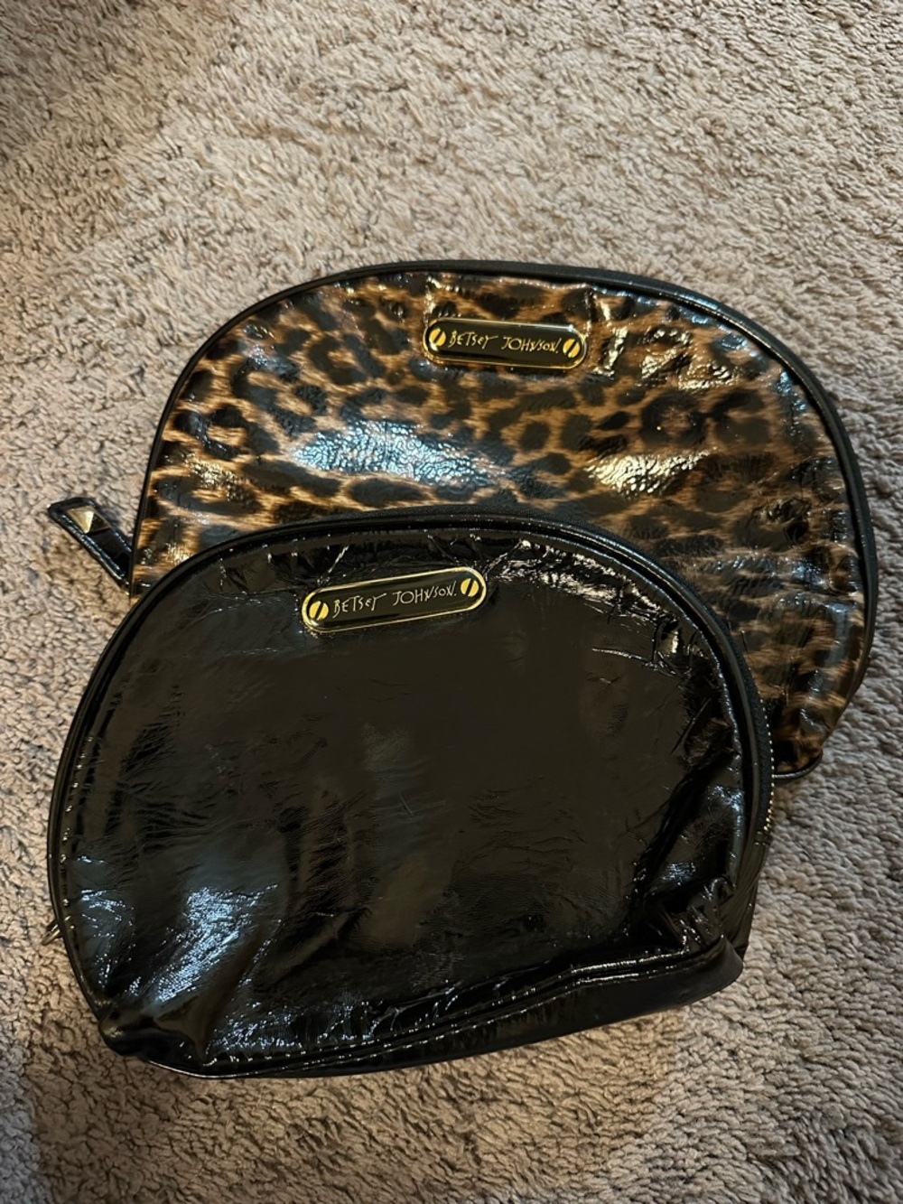 Betsey Johnson Makeup Bags | Set of 2